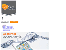 Tablet Screenshot of mycellcare.com